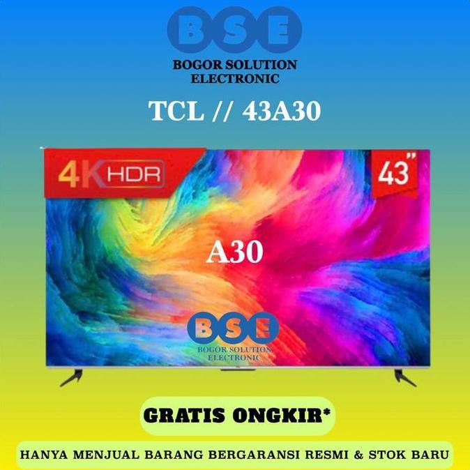 Tcl Android tv 43 Inch 4K Uhd TCL 43A30 Google TV Android 11 Tcl 43