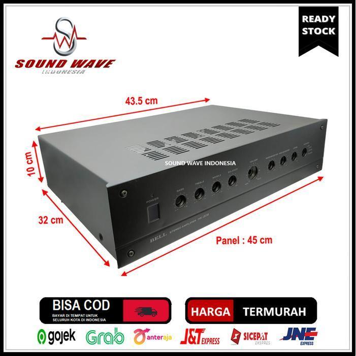 BOX POWER AMPLIFIER BELL HK206 ORIGINAL DAN TERPERCAYA