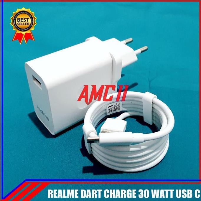 Charger Realme 7 Realme 6 Realme 6 Pro ORIGINAL 100% USB C 30 Watt