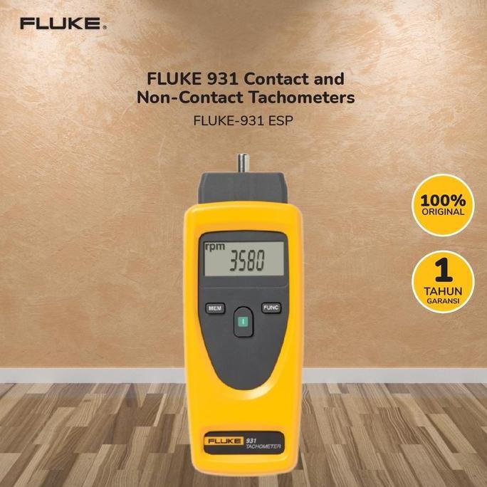TERBARU - FLUKE 931 Contact and Non-Contact Tachometers - FLUKE-931 ESP