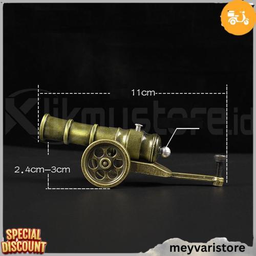 Meriam Mortir Mainan Besi Anak Tembak Pelontar Peluru Cannon Mortar Toys Harga Promo