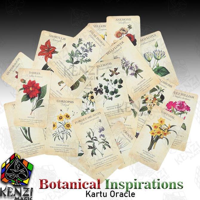 Kartu Oracle Botanical Inspirations Oracle Decks