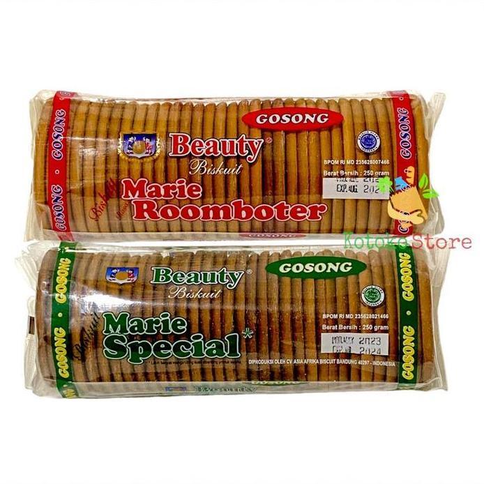 Marie Beauty Gosong / Biskuit Marie Gosong Roomboter Special 250gr
