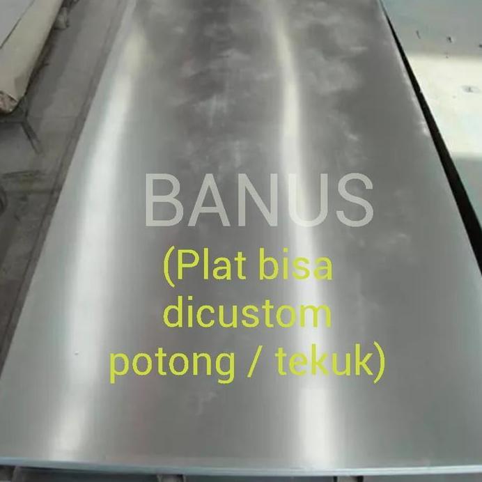 Plat stainless 304 hairline 2 mm / plat stainless hairland 304 HL 2 mm
