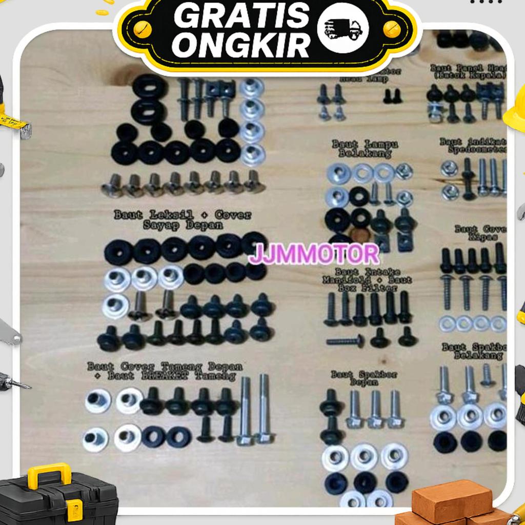 Baut Full Set Body F1Zr / Baut Full Bodi F1Zr / Baut F1Zr