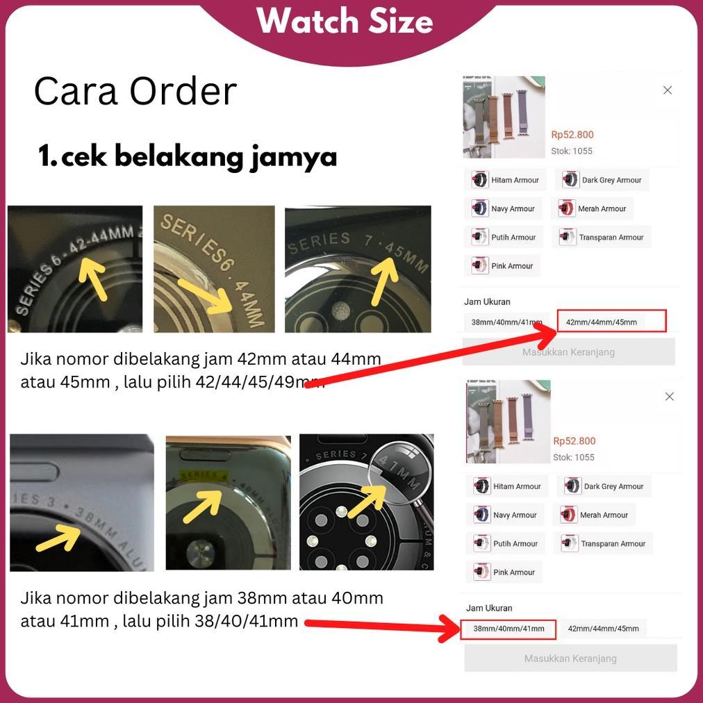 promo terbaru milanese magent loop strap for iwatch series s10 ultra 9 8 7 6 5 4 3 2 1/s20/dt no 1/y