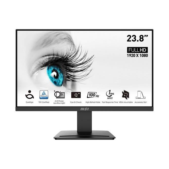 MSI MONITOR PRO MP2412 - 23.8 inch Full HD VA 100Hz - Monitor 24