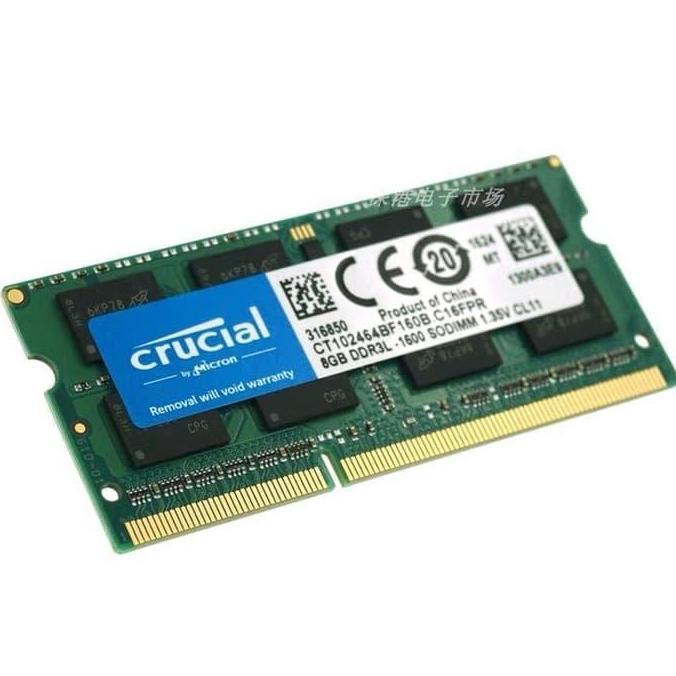 Crucial 8GB DDR3L-1600 SODIMM CT102464BF160B
