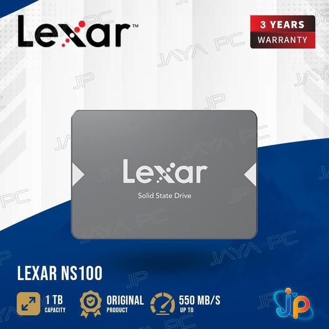 Lexar NS100 SSD 1TB Sata 3 - Lexar LNS100 1 TB 2.5"