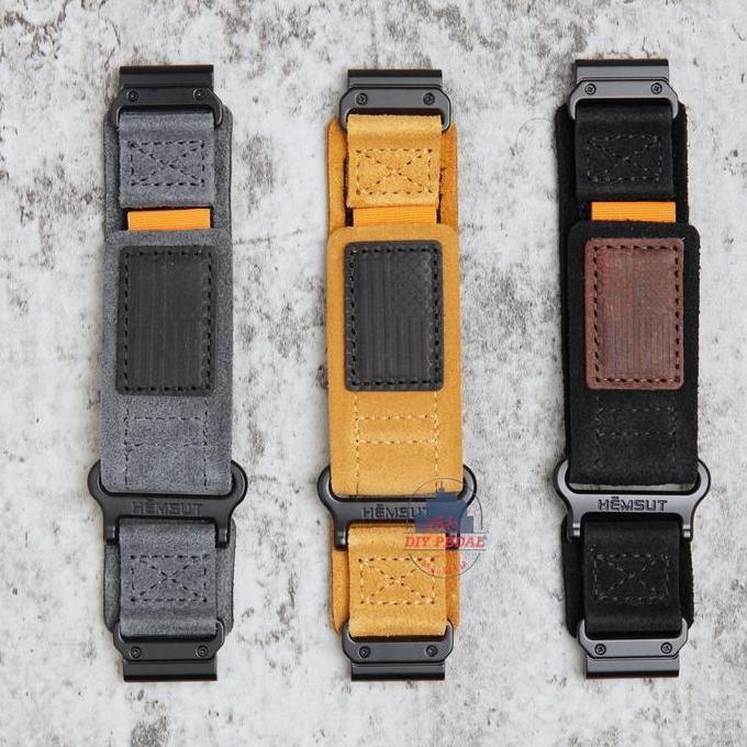 HEMSUT STRAP Garmin Quickfit 22mm SUEDE