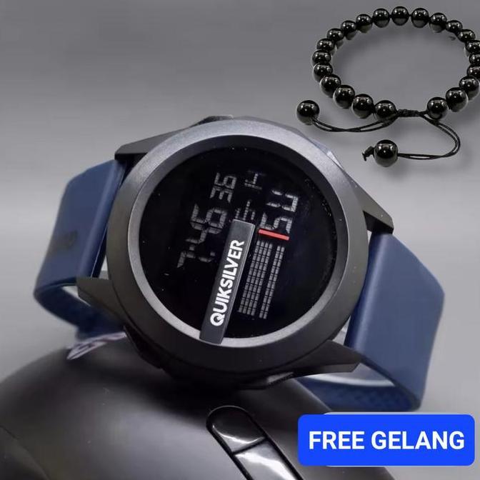 Toki- Jam Tangan Dital Sport Cowok Cewek Free Gelang Real Picture Jam Tangan Tali Rna Model Dital Ja