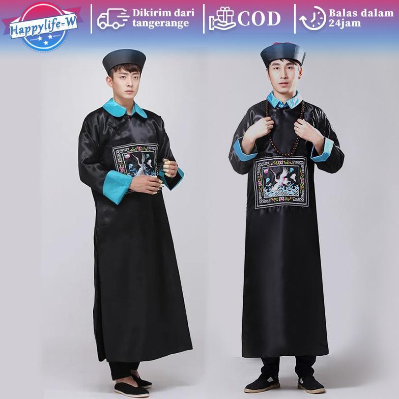 Kostum Hantu Kostum Vampir China Halloween Costume Cosplay Kostum Zombie Hantu China Dewasa Pesta To