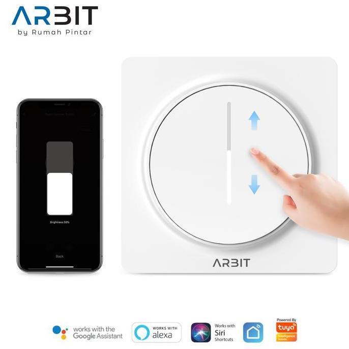 Lansungkirim- Arbit Smart Wifi Saklar Redup Dimmer Switch Tuya