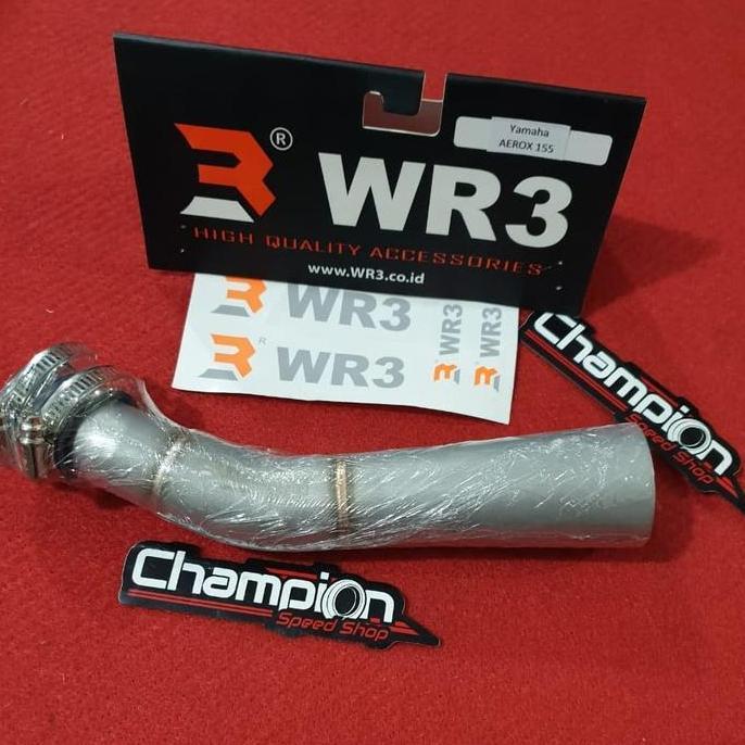 Air Intake Pipa Filter Udara Velocity WR3 Aerox 155 OLD 2017-2020