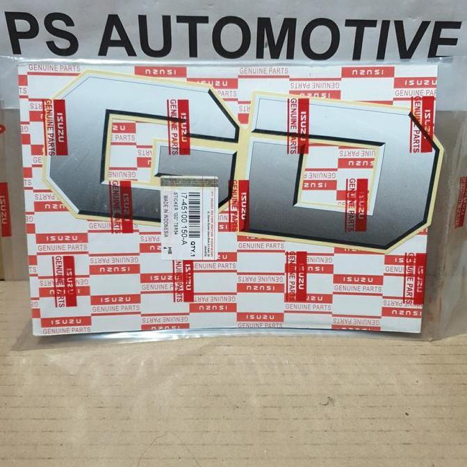 STICKER GD ISUZU PANTHER PICK UP ORIGINAL 7-45100 150-A HEMAT