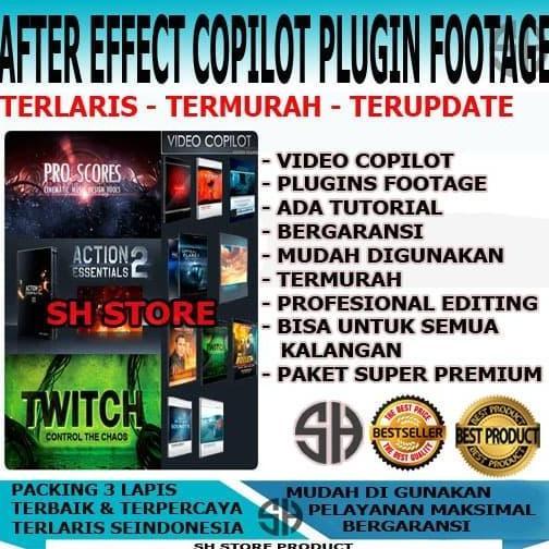 Promo Video Copilot - After Effect Tutorial, Plugins And Stock Footage