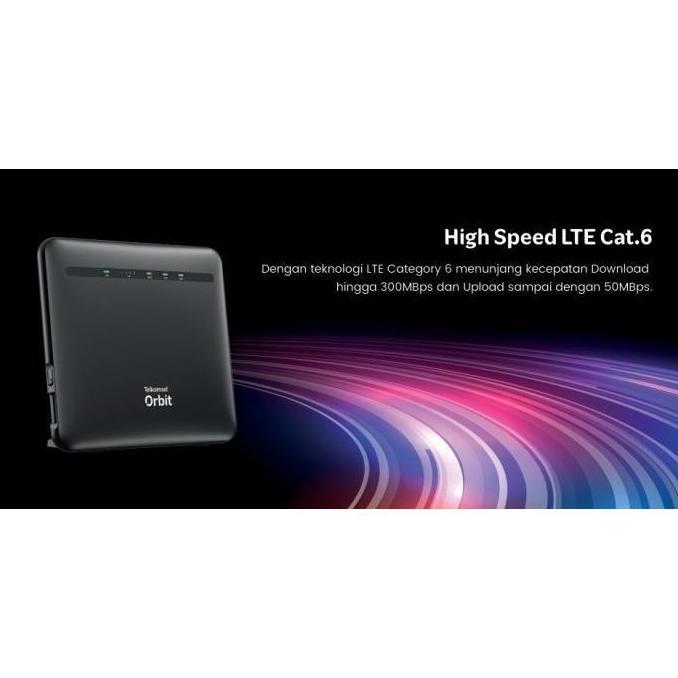 Telkomsel Orbit Pro G1 / Orbit Pro H2 / Orbit Max H2 Telkomsel Modem Wifi 4G Lte Free Kuota