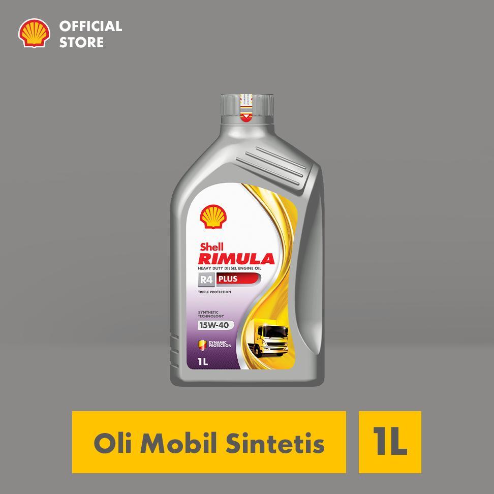 Oli Mesin Mobil Shell Rimula R4 Plus (1L)