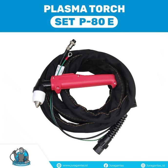 Murah Stang Plasma Torch P-80 Plasma Cutting Mesin Las Plasma Cutting 80A