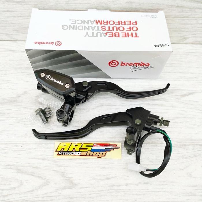SEPAKET HANDGRIP YAMAHA JALU + MASTER REM OVAL HANDLE KOPLING UNIVERSAL MOTOR MASTER REM RCB OVAL 14