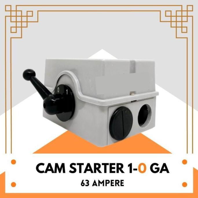 BEBAS ONGKIR - CAM STARTER 63A OHM SAKLAR GENSET TUAS GENSET 63A SAKLAR LISTRIK 63A