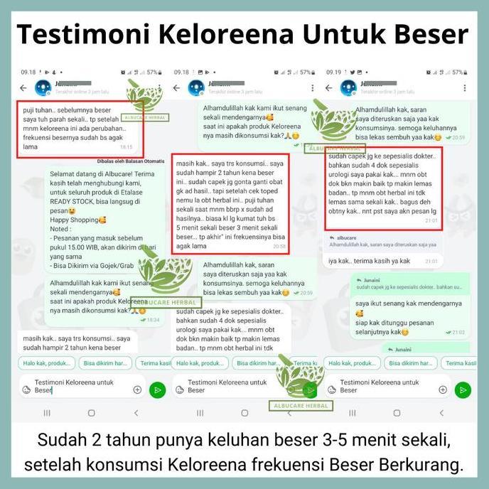 Warehouse- Obat Beser - Sering Buang Air Kecil - Kencing Terus Menerus Herbal