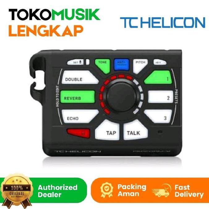 Murah Efek Vokal Tc Helicon Perform V Vocal Effect Mount Vokal Processor