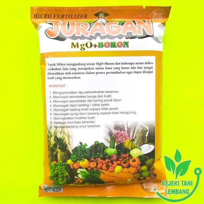 Place- Pupuk Micro Fertilizer Juragan Boron Plus Mgo 1 Kg