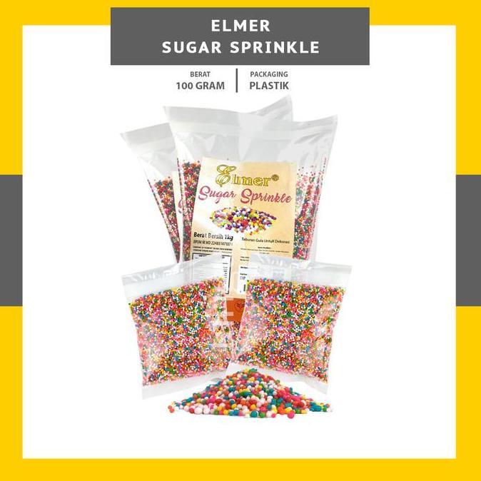 CRISPY BALL ELMER 100GR - TOPPING DONAT PISANG COKLAT NUGGET - CAVIAR