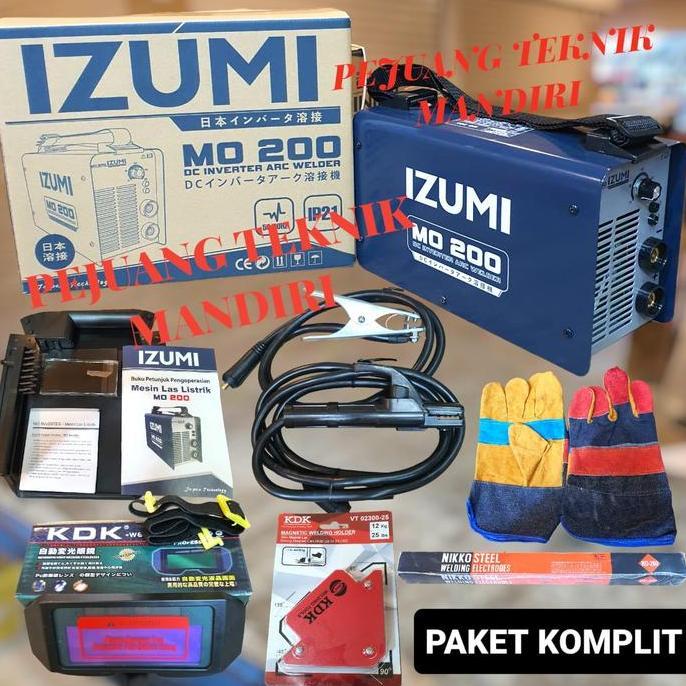 Sale Mesin Las Inverter Izumi Mo 200 / Trafo Las Inverter Izumi Mo 200