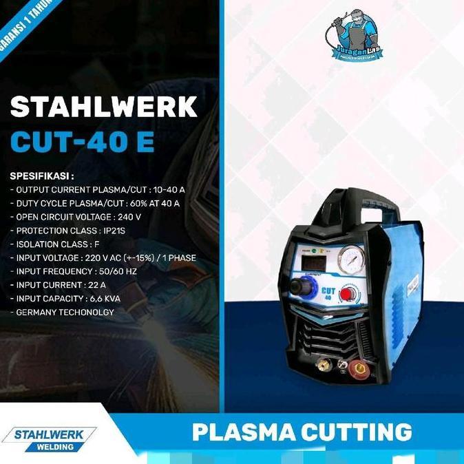 Grosir Mesin Plasma Cutting 40A Merk Stahlwerk Cut-40E