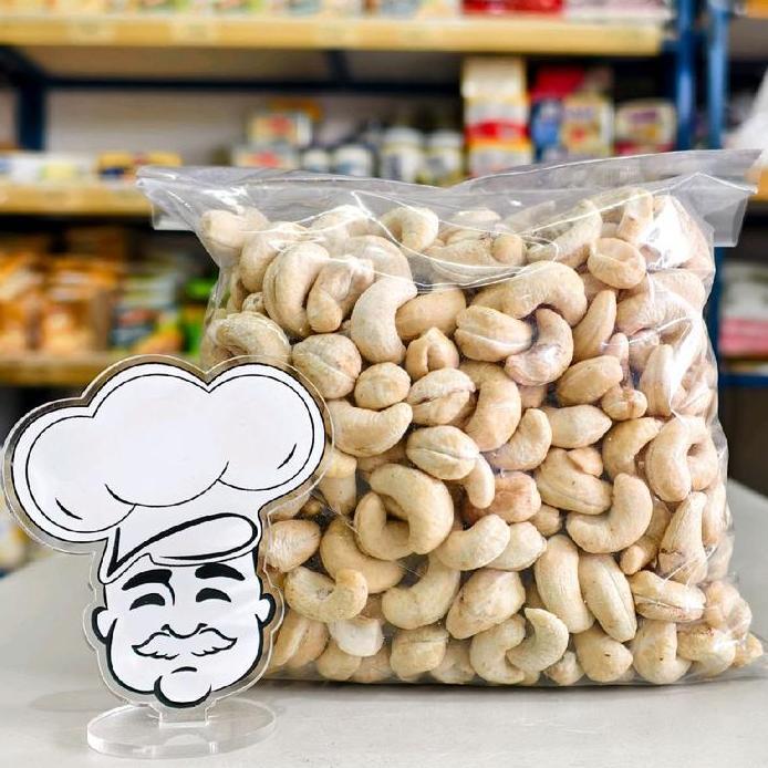 Kacang Mede Super 500Gr / Kacang Mede Utuh Super 500Gr / Kacang Mede Mentah Super Utuh