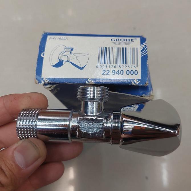 Stopkran Grohe 1/2" / Stopkran air Grohe / Stopkran Wastafel Grohe