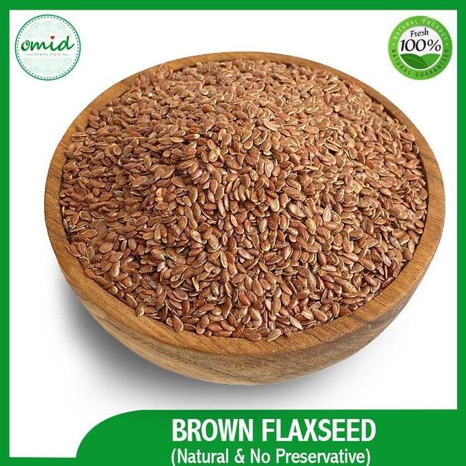 Brown Flaxseed | Biji Rami Coklat - 1 KG
