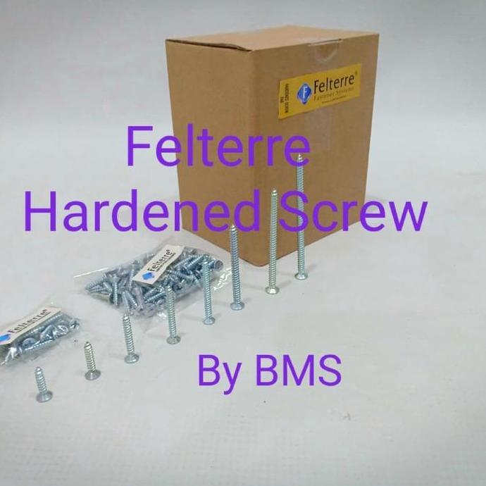 6 x11/4in=20 MOONLION/ FELTERRE TAPING SCREW SKRUP SEKRUP ALUMINIUM