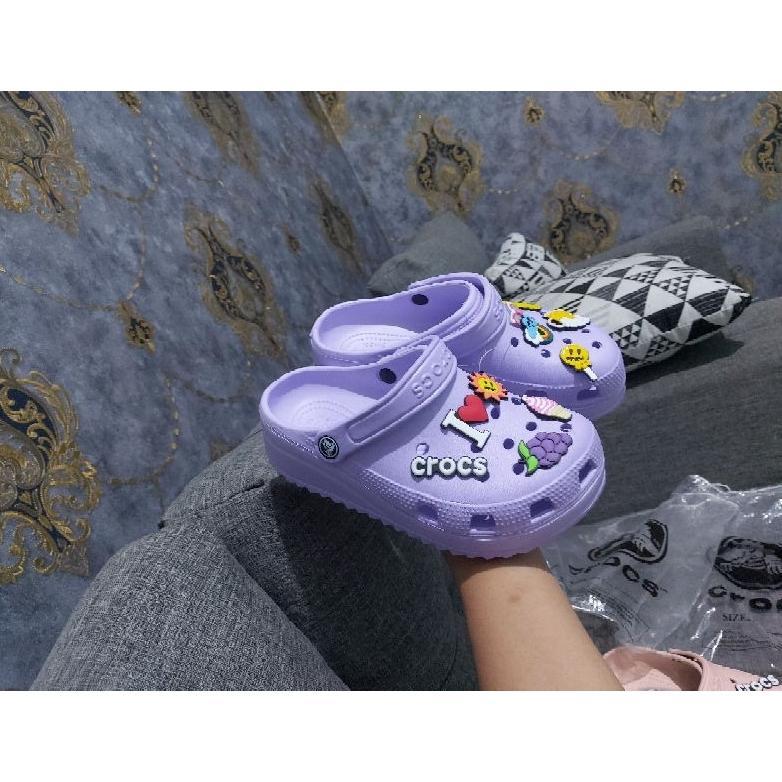 NEW Crocs Classic Hiker Clog by Fashion Jibitz / Sandal Wanita Crocs Fashion Jibbitz Hiker