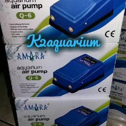 Fisch- Pompa Udara Amara Q6 /Aerator Amara Q 6/Aerator Amara Q6
