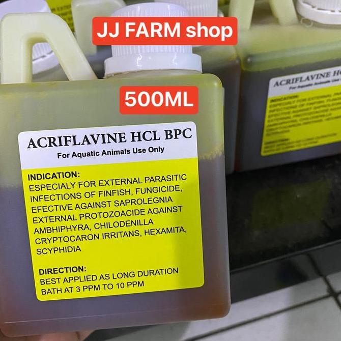 Fisch- Acriflavine Plus Hcl 1Liter Obat Kuning Antiseptik Jamur Ikan Parasit