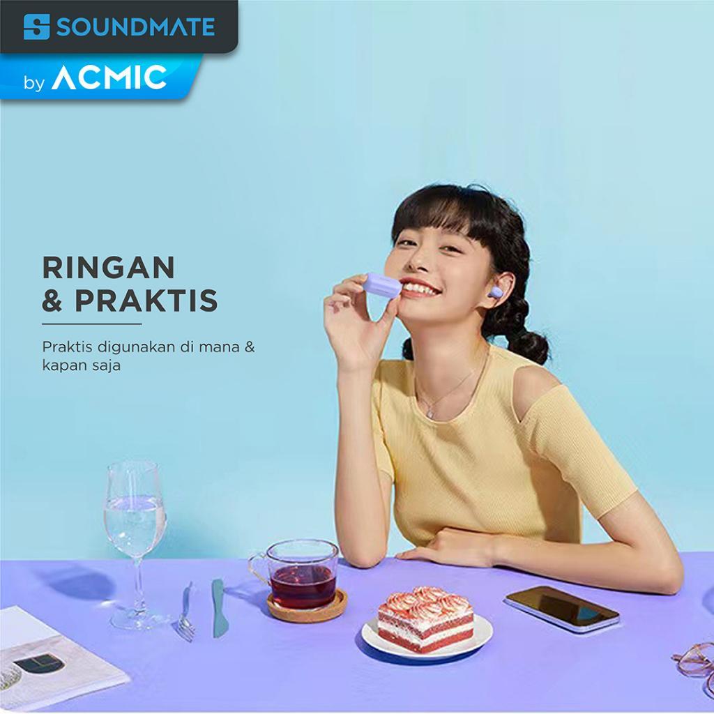 Acmic Zendio Mini Tws Extra Bass Gaming Headset Bluetooth Earphone