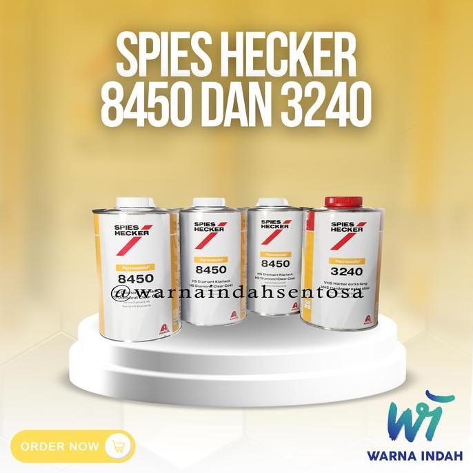 Clear Spies Hecker HS 8450 + 3240 (4ltrset)