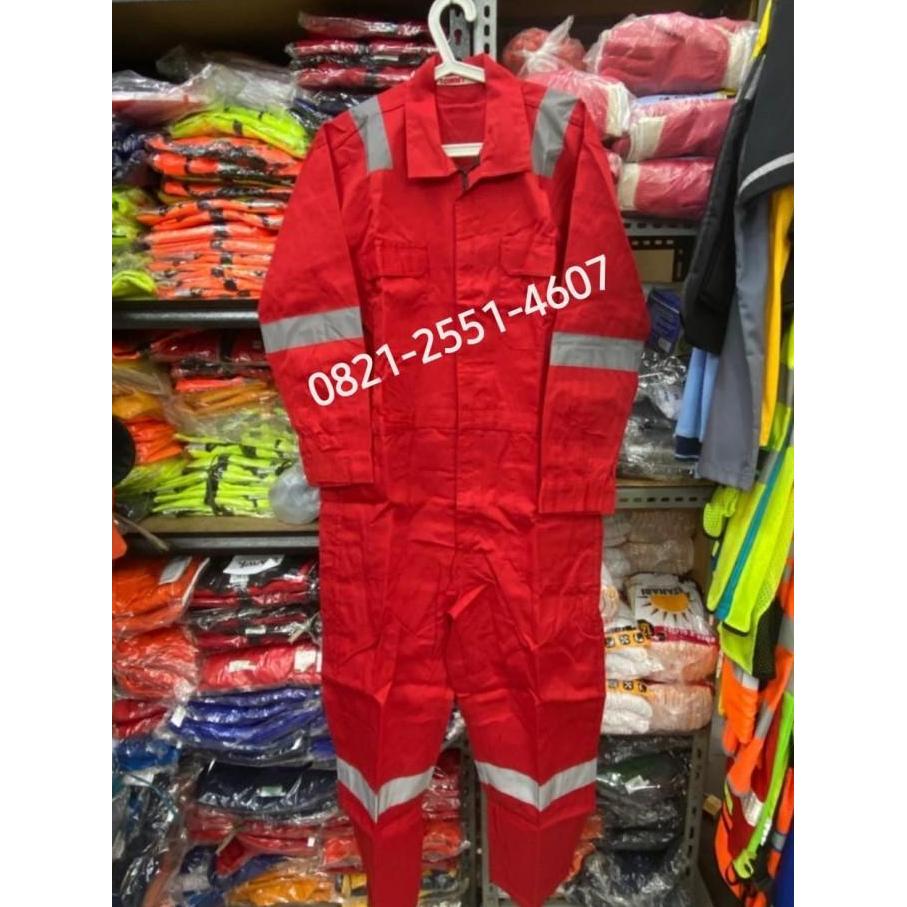Promo Wearpack Safety Ukuran 5Xl / Coverall Proyek Jumbo / Baju Kerja Safety