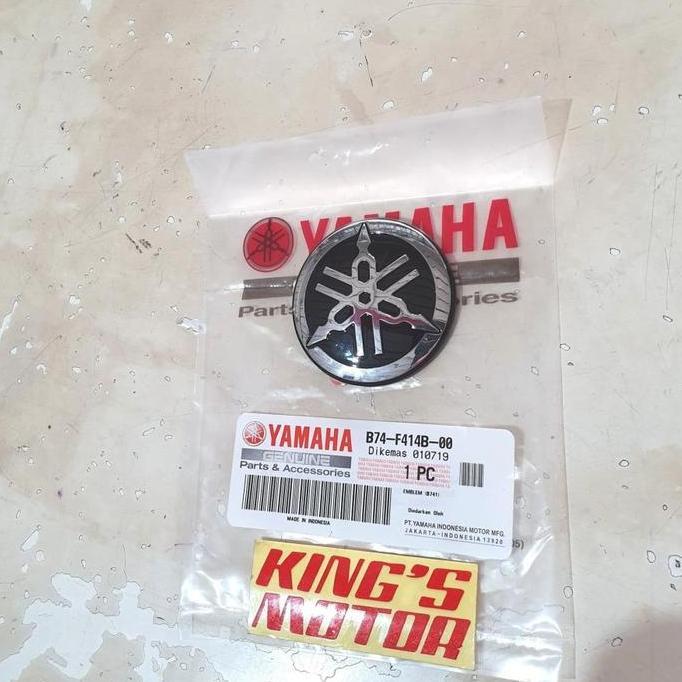 Emblem Logo Yamaha Nmax, N Max, Aerox 155 (5Cm) Asli Yamaha