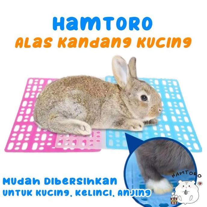 Hamtoro Alas Kandang Karpet Kucing/Kelinci Kandang Anti Kotor