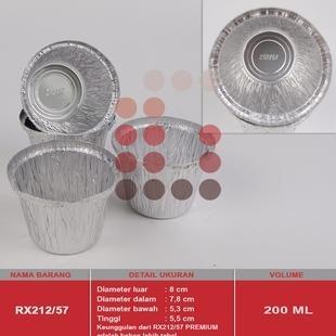 BESTPROMO alumunium foil cup RX 212 PREMIUM zuppa soup