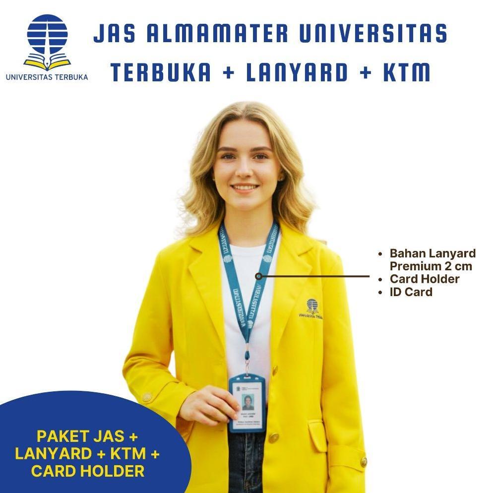 Garansi Jas Almet Ut + Lanyard+Ktm/Jas Almamater Kampus U T