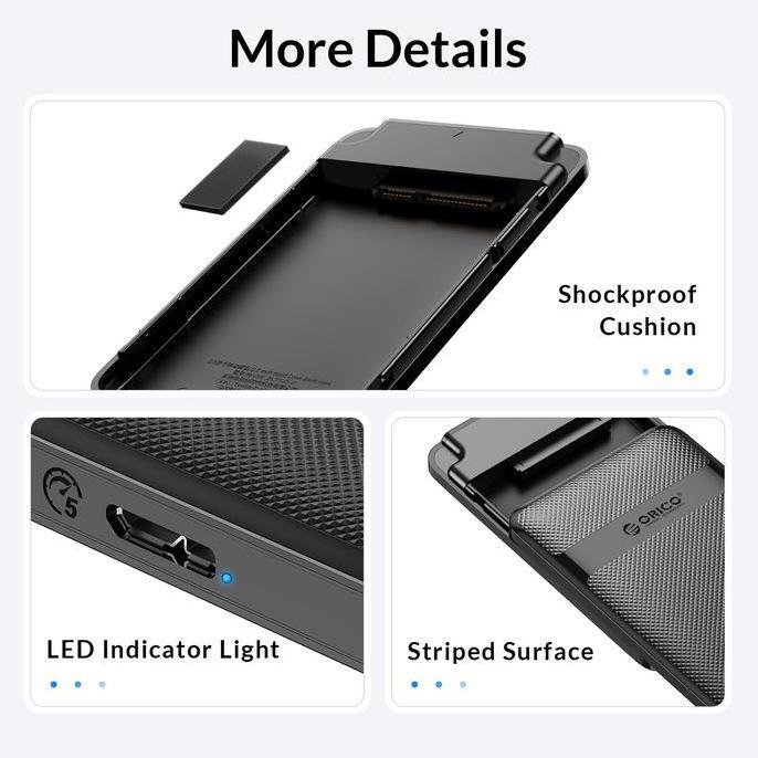 Netyou- Co 2.5 Inch Usb3.0 Usb-A To C Hard Drive Enclosure - 2577C3 - 2577C3-V1