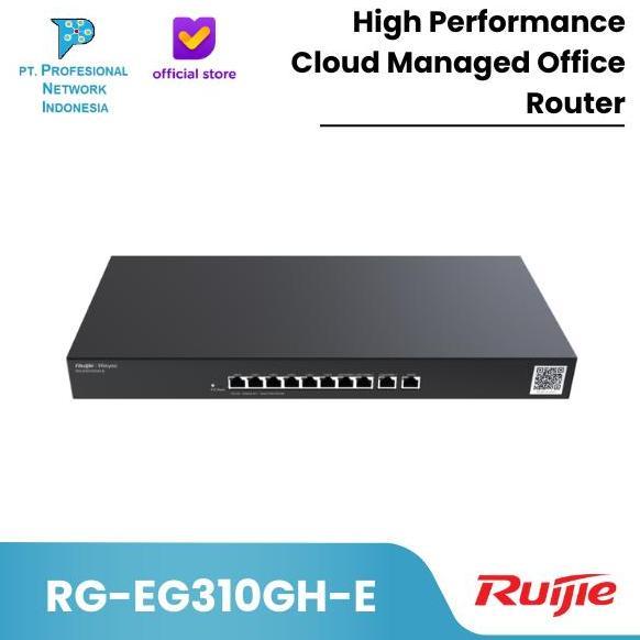 Ruijie Rg-Eg310Gh-E Reyee 10-Port Cloud Managed Router