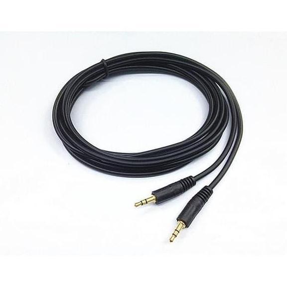 Kabel Audio 3.5 mm 3.5mm male to male Aux cable 1.5m GOLD PLATE