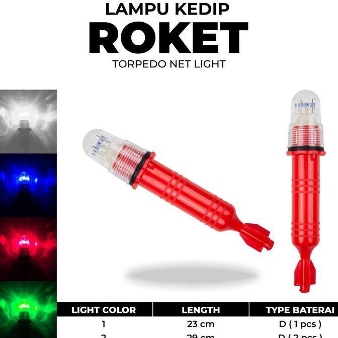 LAMPU KEDIP ROKET NELAYAN (TERBAIK) (TERBARU) (TERMURAH)