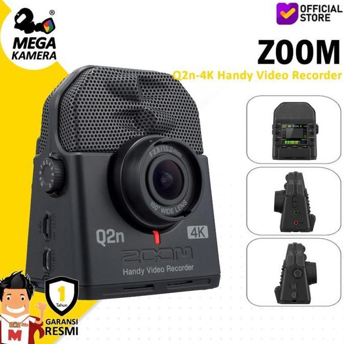 Zoom Q2n 4K Handy Video Recorder - Kamera Video